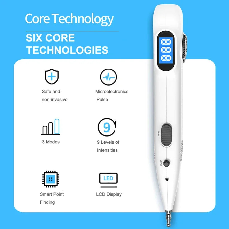 Acupuncture Massage Pen Electronic Acupuncture Pen
Meridian Energy Tool Automatic Find Acupoint Massager Health Care