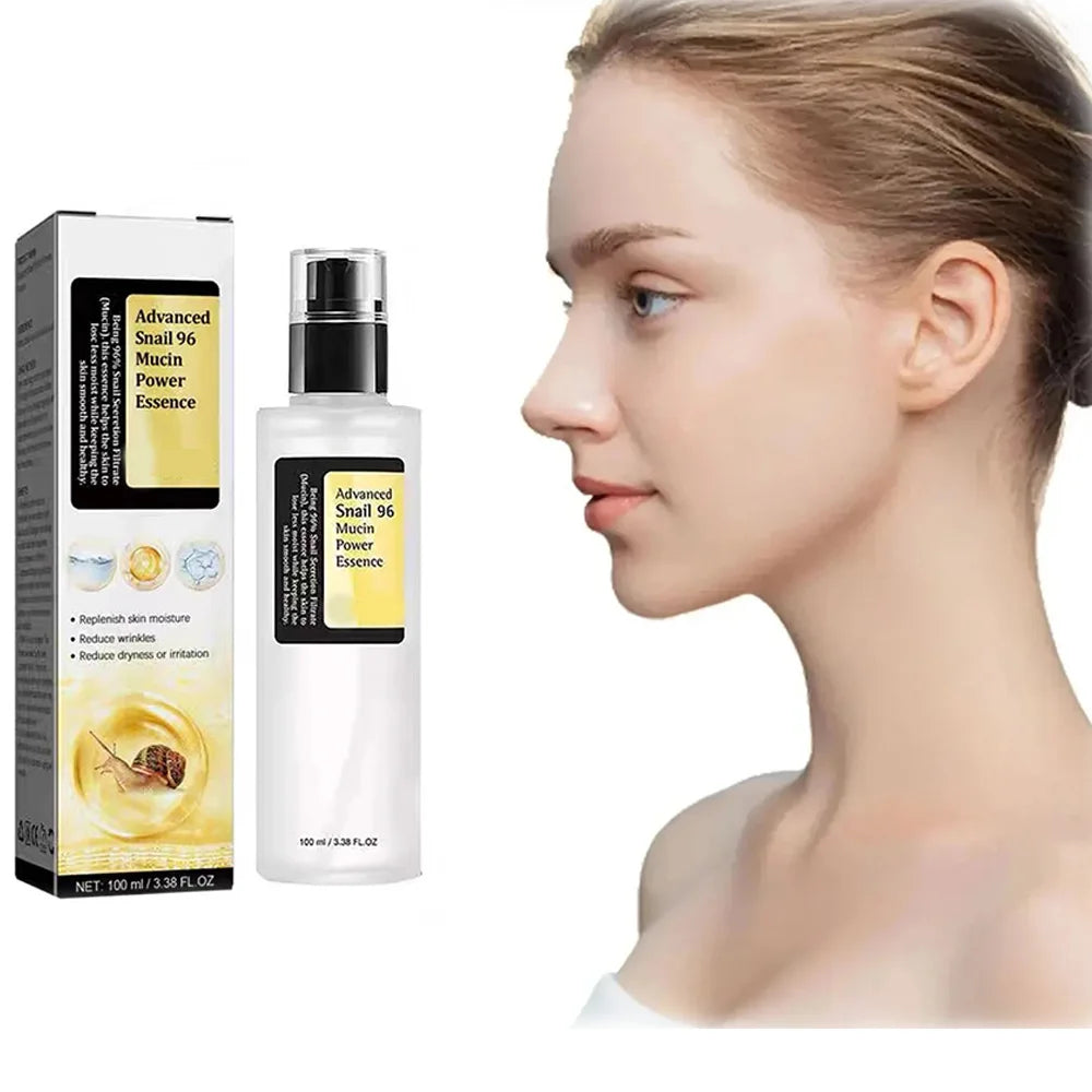 Smoothing Wrinkle Snail Mucin Essence Face Cream Repairing '
Lift Firm Fade Fine Lines Brightening Skin Care Advanced Moisturizing