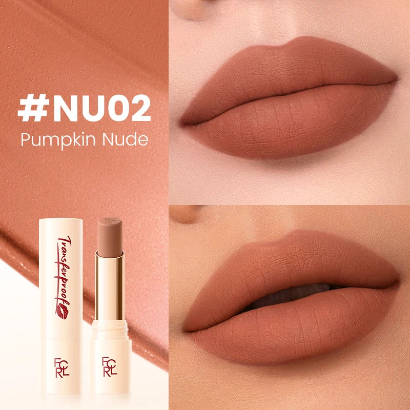 Lightweight Matte Lipstick Waterproof Transfer proof
Lip Balm High Pigmented Moisturizing Lip Tints Makeup Cosmetics