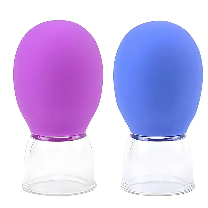 Silicone Cupping Massage Cup For Body Face Neck
Eye Massager Vacuum Tank Body Facial Care, Anti-aging Beauty Tool