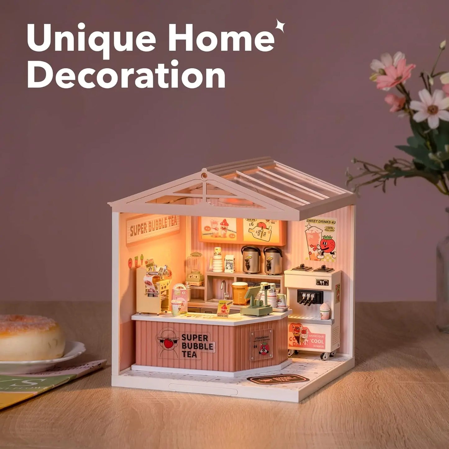 3D Puzzle DIY Miniature dollhouse kit