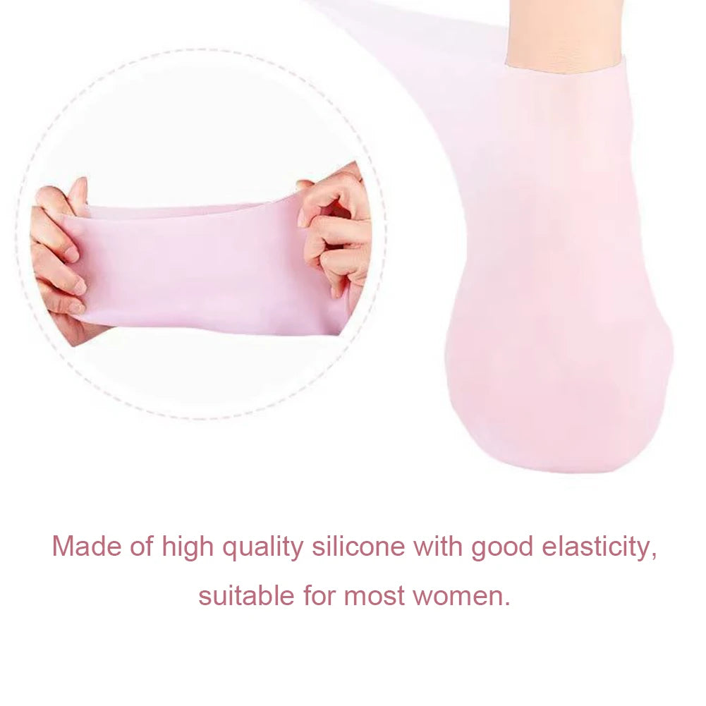 Moisturizing Gel Socks Exfoliating Spa Cracked Dead Skin Remove