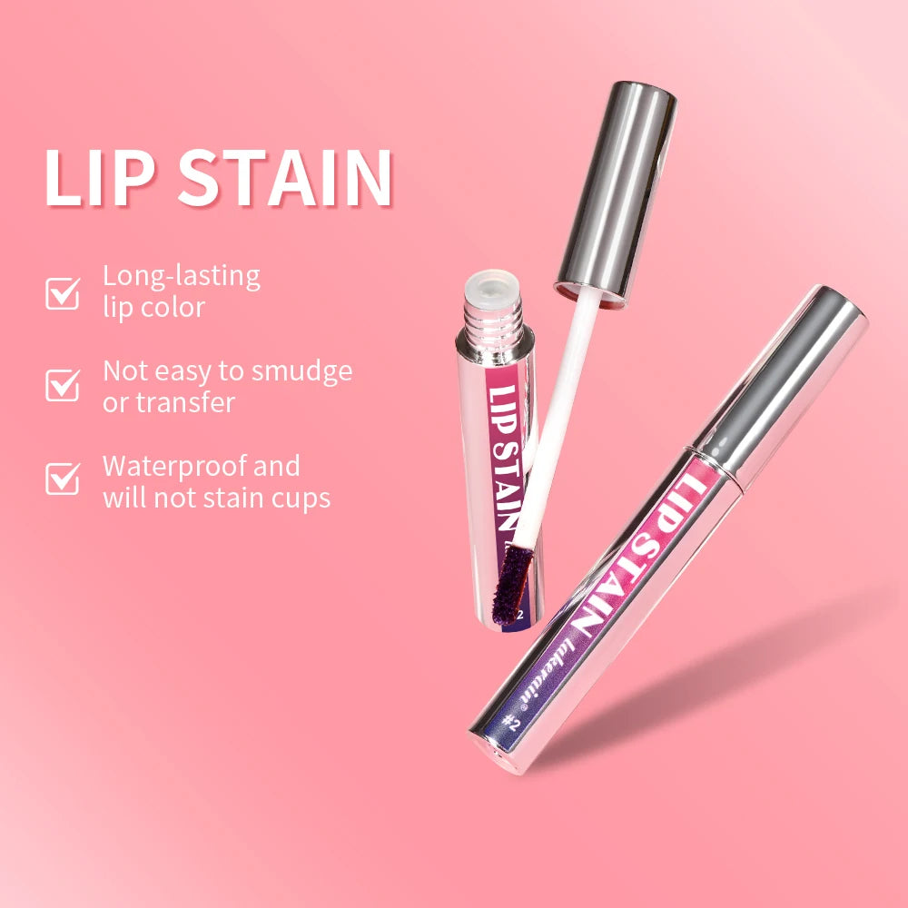 Long Lasting Lip Inks Matte Lip Tint Peel Off Liquid Lipstick Waterproof Makeup