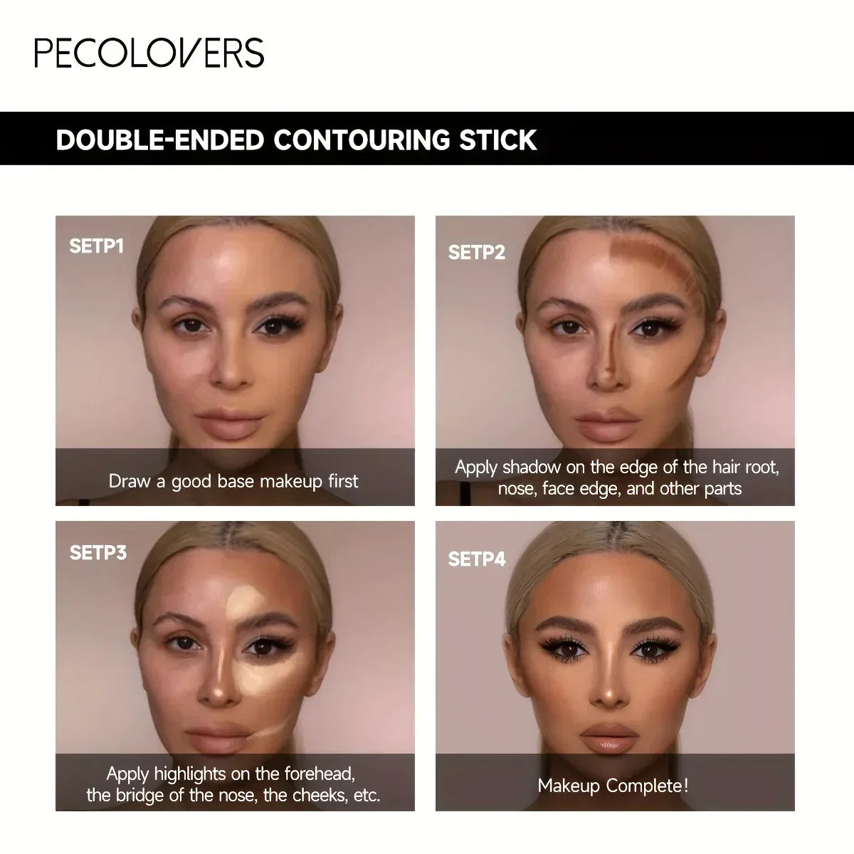 1PC Face Foundation Concealer Pen Long Lasting Dark Circles Corrector Contour Concealers Stick