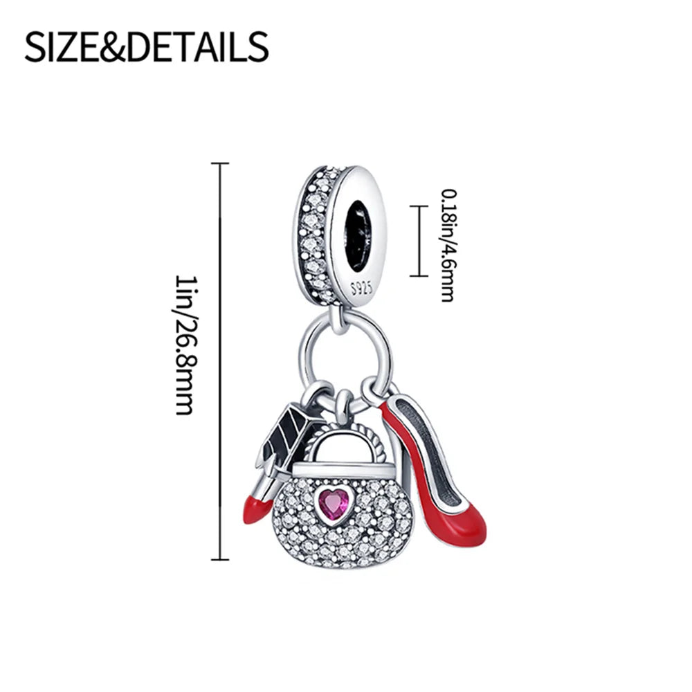 925 Sterling Silver Pandora Original Bracelet Charms