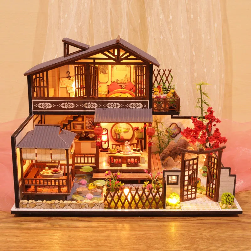 DIY Wooden Miniature Model Kit