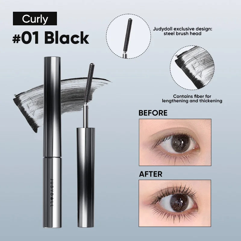 Mascara 2g Steel Tube Mascara Waterproof Slim Long Curl