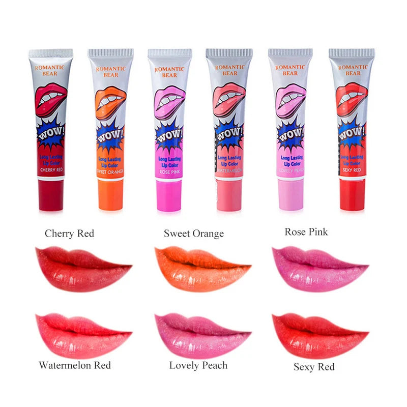 Lip Stain Tint Long Lasting Lip Gloss Sets