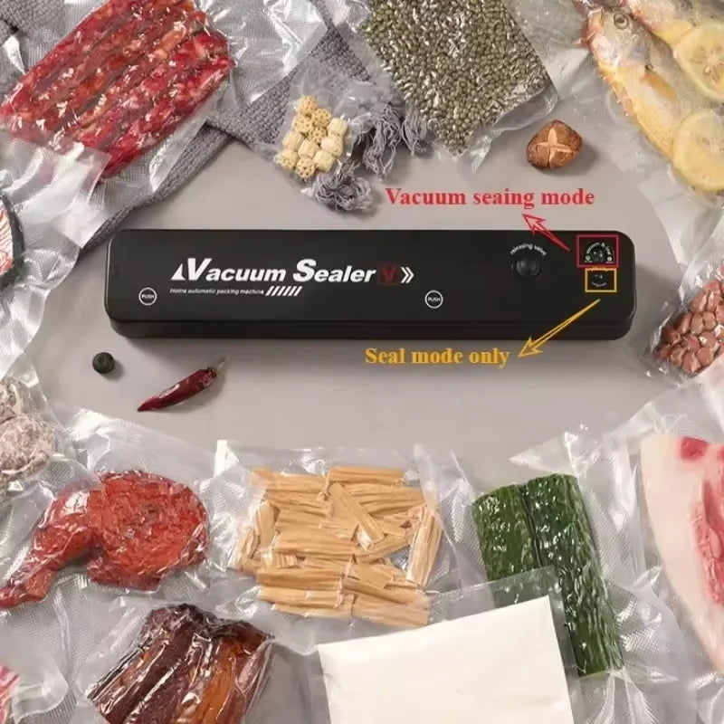 Food Sealing Portable Home Vacuum Kitchen Helper 220V
Automatic Packaging Machine Food Vacuum Sealing Machine
