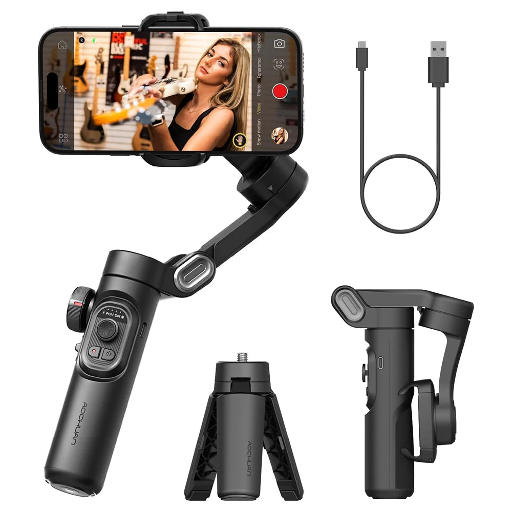 Smart XE 3-Axis Handheld Gimbal Stabilizer for Smartphone iPhone