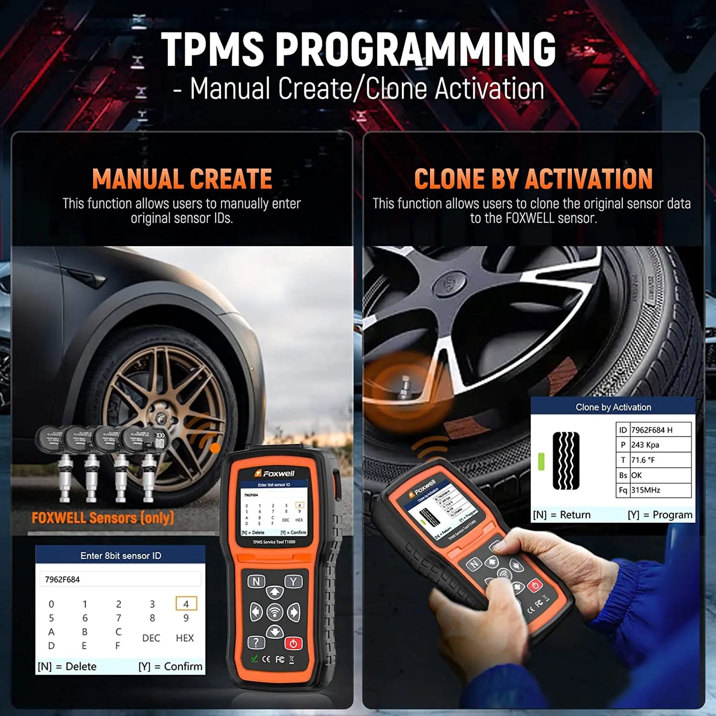 Car TPMS Reset Diagnostic Scan Tool