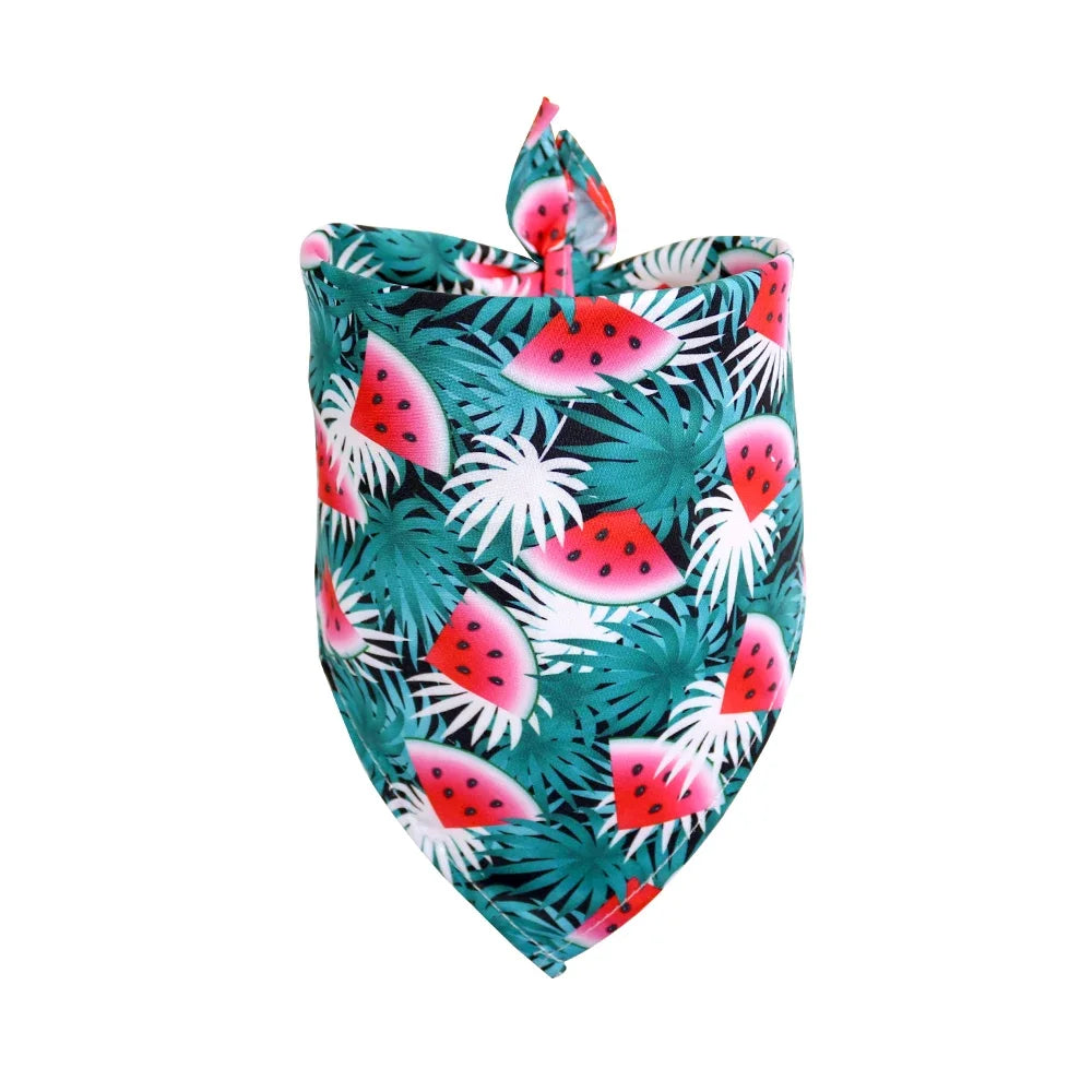 50pcs Dog Bandana Fruit Style Bandana Dog Accessories Dog Scarf
Summer Dog bandanas Bulk Small Dog Pet Bandana Dog Supplies