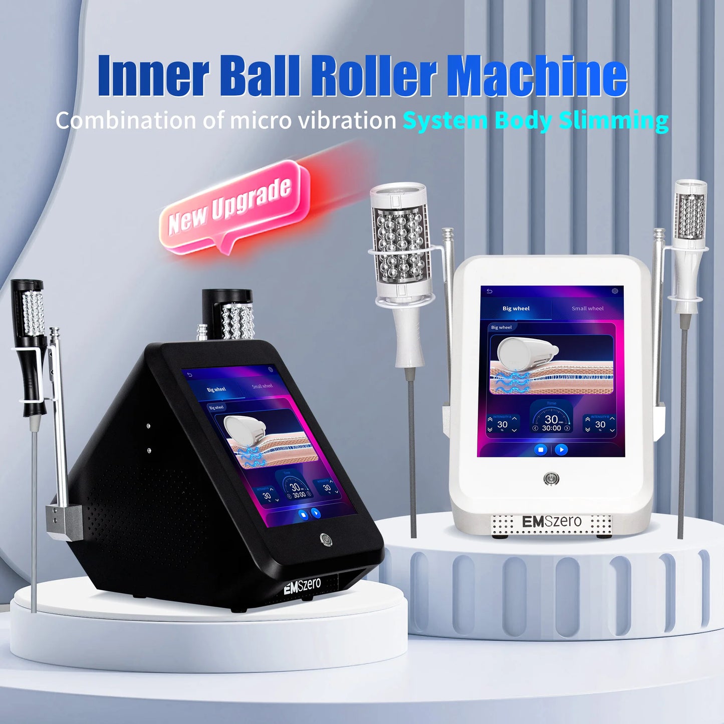 2 IN 1 EMSzero NEW Muscle Relaxation Fat Removal Cellulite
5D Massage Roller Electromagnetic Muscle Building Training for Salon
Fat Removal, Cellulite Removal, Body Sculpting