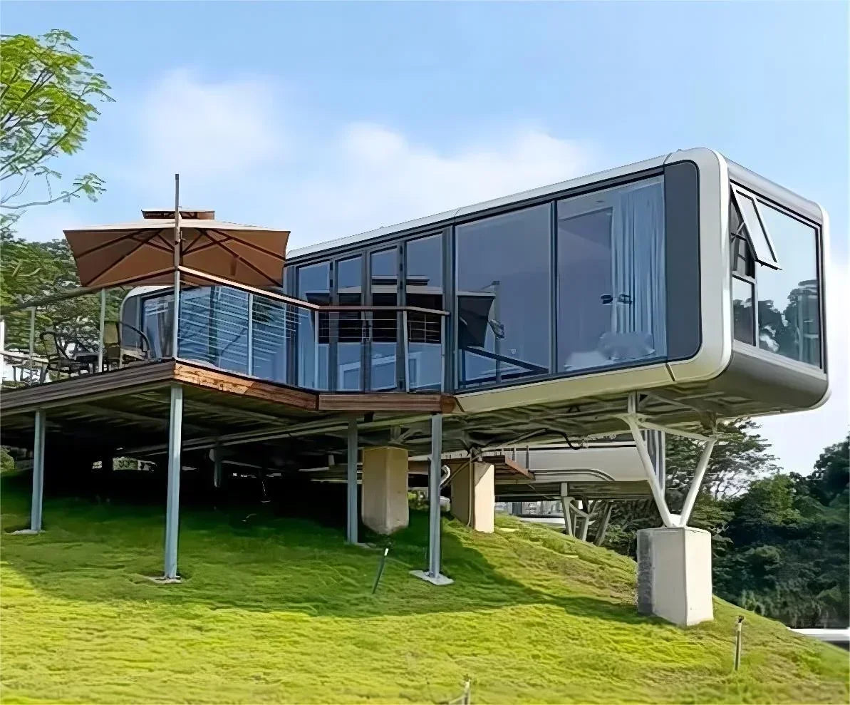Hot sale Fully Furnished 2-3 Prefab Bedroom Luxury
Prefabricated Tiny Cheap Modern Container House Villa Building space