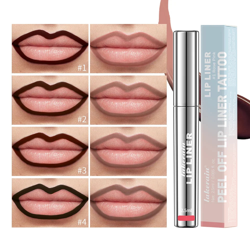 Lip Tint Peel Off Lip Liner Tattoo Waterproof Long Lasting Matte
Non-Stick Cup Lip Tint Sexy Red Contour Lips MakeUp