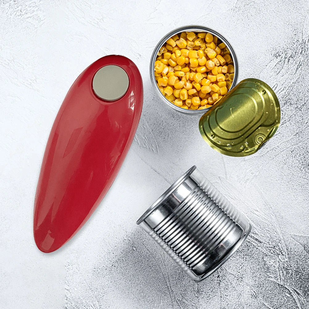 Electric Can Opener Hands Free Bottle Opener Battery Operated Tin Opener