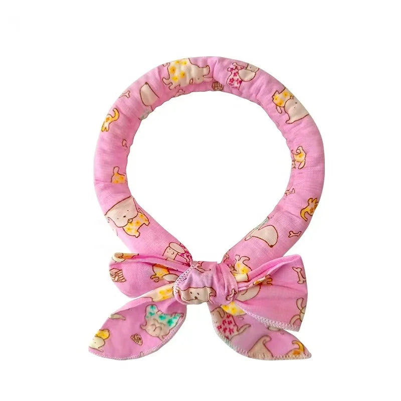 Colors Neck Cooler Scarf Body Cold Cooling Neck Cooler Necktie Headband Neck cooling bandanas for dogs Small dog collar Opawz