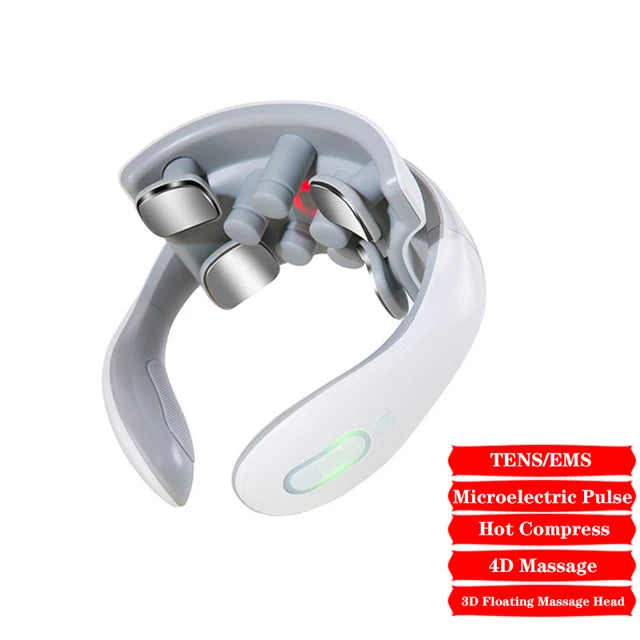 Smart Neck Massage Instrument Portable Shoulder Neck Massage
Cervical Vertebra Health Care Vibrator Heating Compress Massage