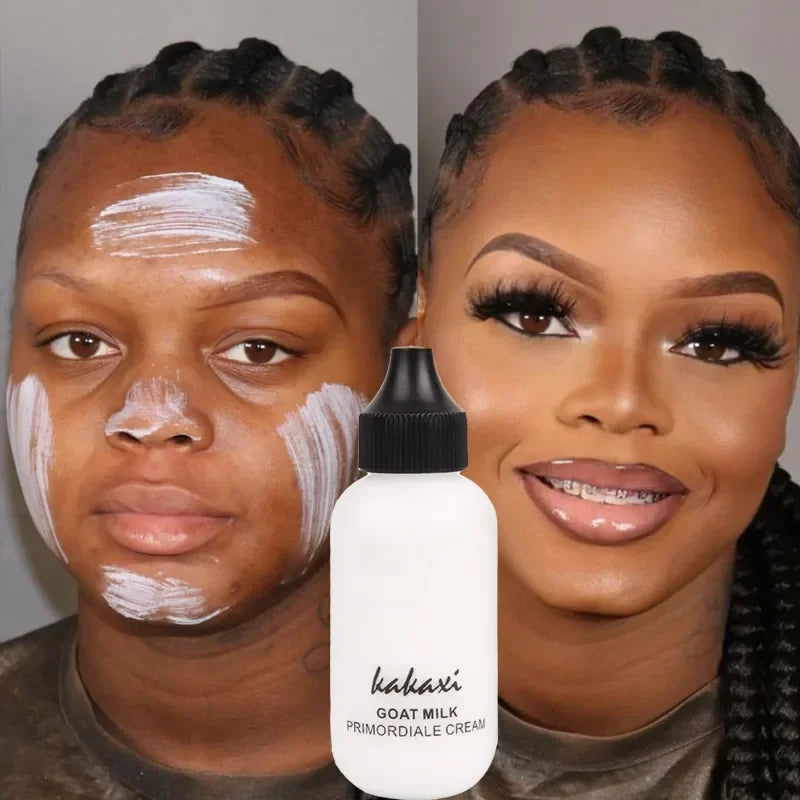 50ml Goat Milk Liquid Foundation Cream Waterproof Oil-control Cover
Acne Base Cream Makeup Moisturize Matte Concealer Cosmetic