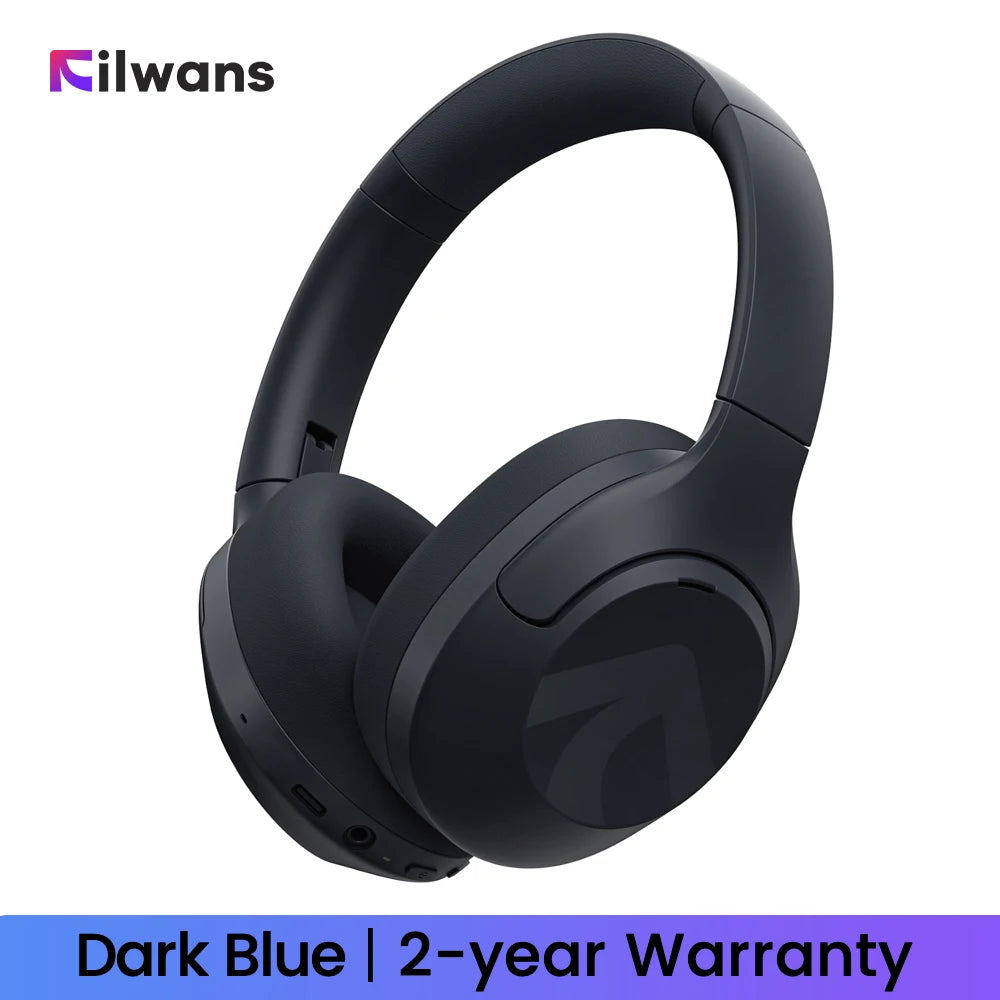 H Zero pro -50dB ANC Headphones Hi-Res AUDIO Wireless Bluetooth 5.4 5 Microphone Headset 3.5mm PC Gamer Earphones