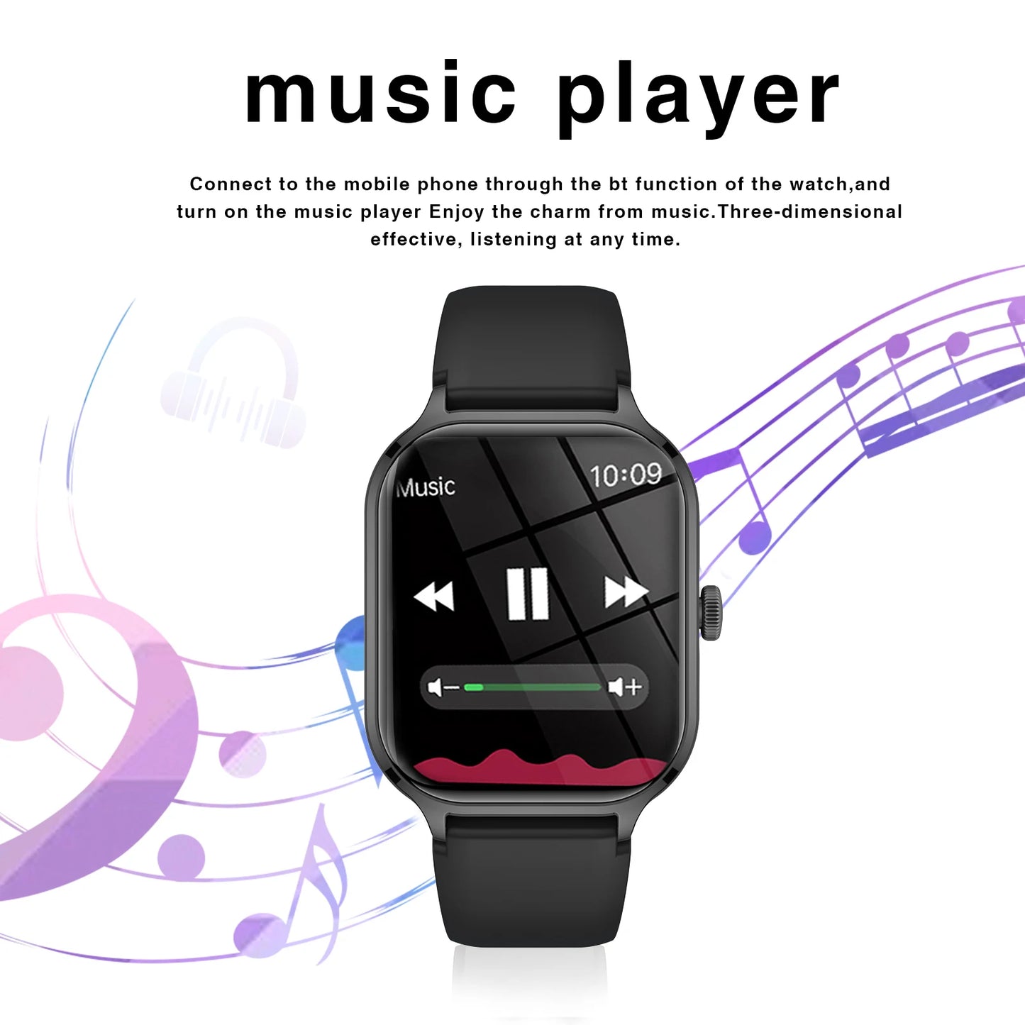 2025 Smart Watch, Wireless Dialing,
Multiple Sport Modes, Various App Notifications iPhone/Android