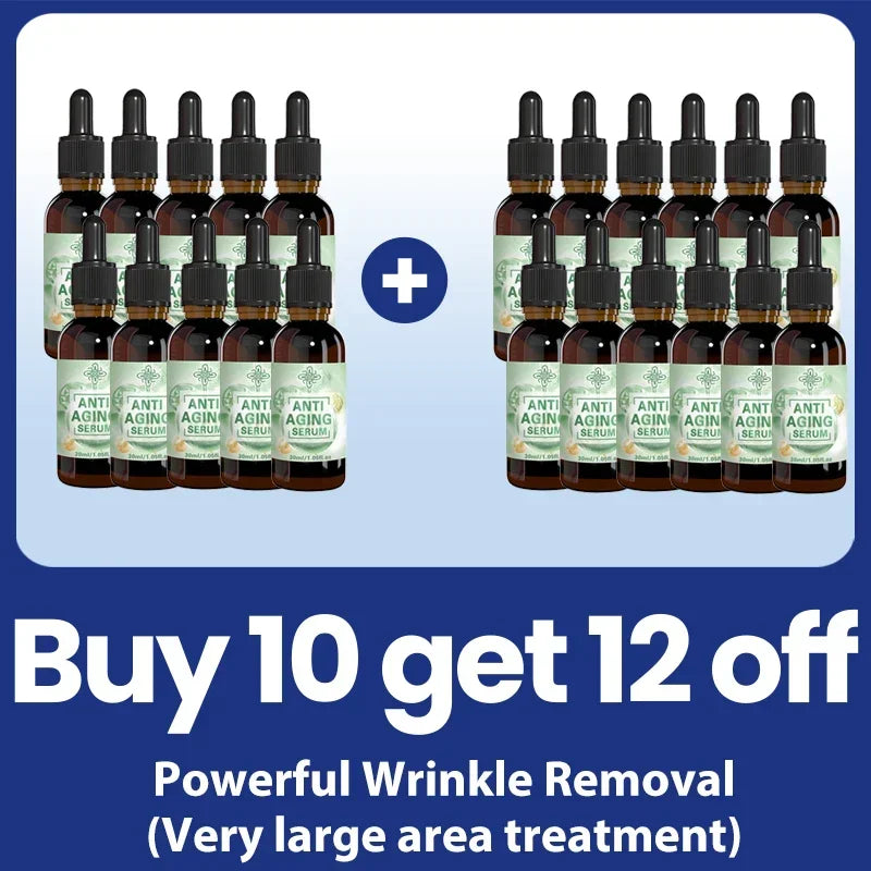 Wrinkles disappear, Anti aging face serum