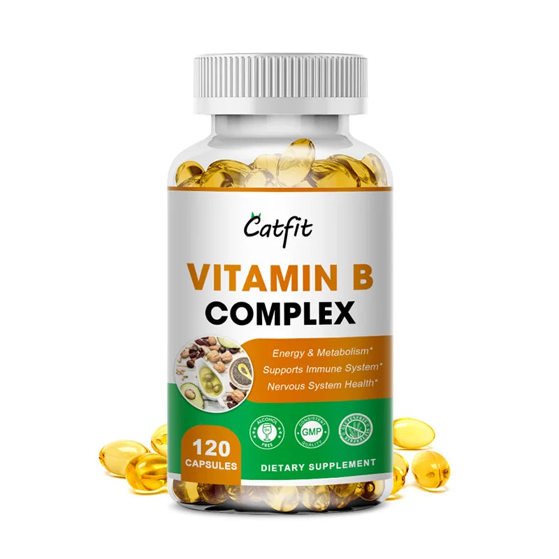 Vitamin B Complex Supplement,
Supports Energy, Immune Health, Antioxidant Supplement