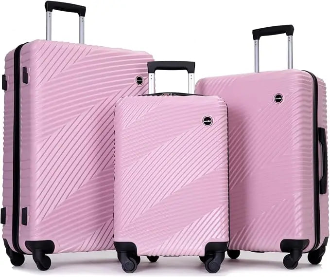 Hardshell Luggage Set,3 Piece Hardside Suitcases with Spinner Wheel
Lightweight Carry-on luggage 20" 24" 28"