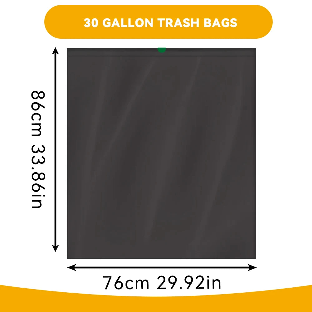 Large 30 Gallon Kitchen Drawstring Bags
