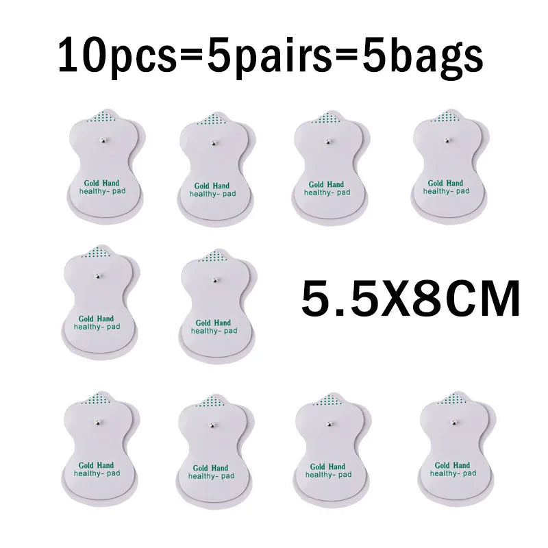 10/20Pcs High Quality Nerve Stimulator Silicone Gel Electrode Pads
for Tens Electrodes Digital Therapy Machine Body Massage Tool