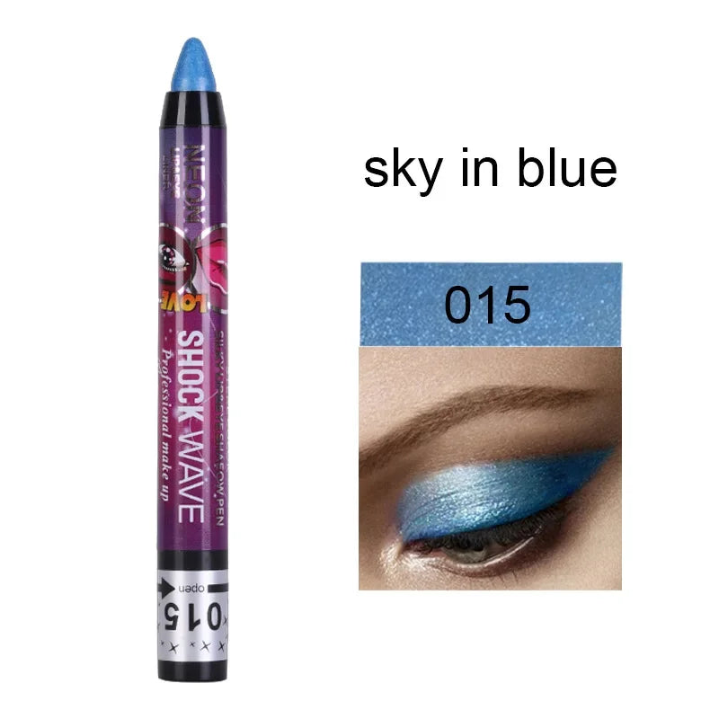 2 In 1 Eyeshadow Lipstick Stick Pencil
Waterproof Glitter Matte Eye Shadow Makeup Pigment Eyeshadow Pen