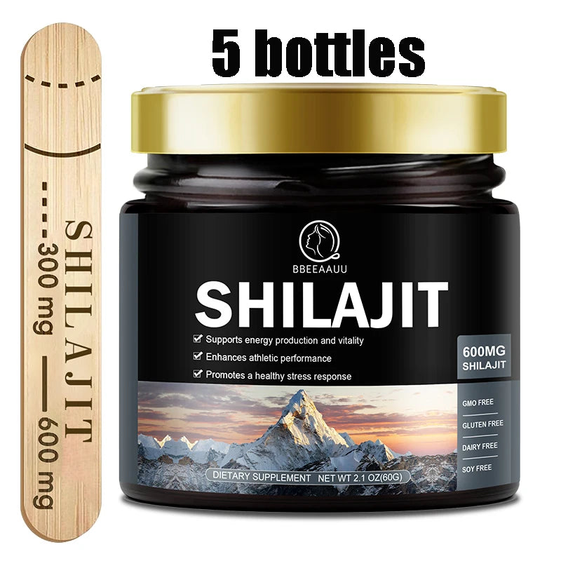 60g 100% Himalaya Pure Shilajit Resin Original Mineral Health Supplement
Non-GMO Brain Memory Cognitive Energy Health