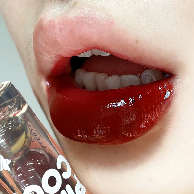 Lip gloss Black Mirror Glass Water Light Clear Lip Glaze