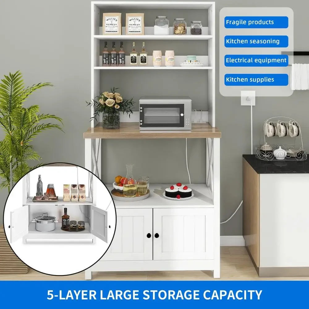 5-Tier Kitchen Bakers Rack