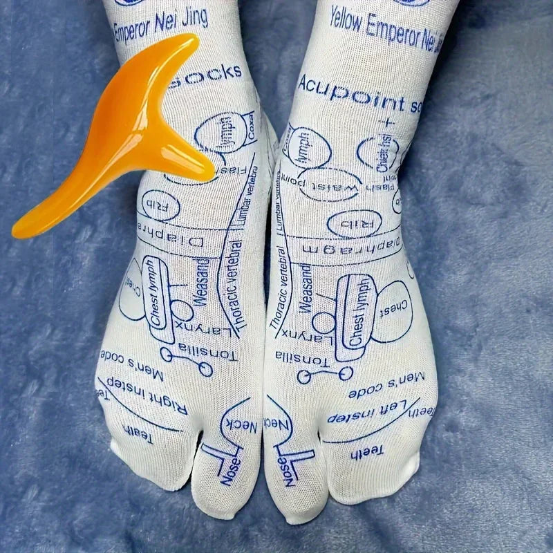 Foot Acupressure Socks Physiotherapy Reflexology Socks