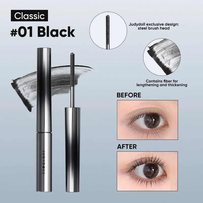Mascara 2g Steel Tube Mascara Waterproof Slim Long Curl
