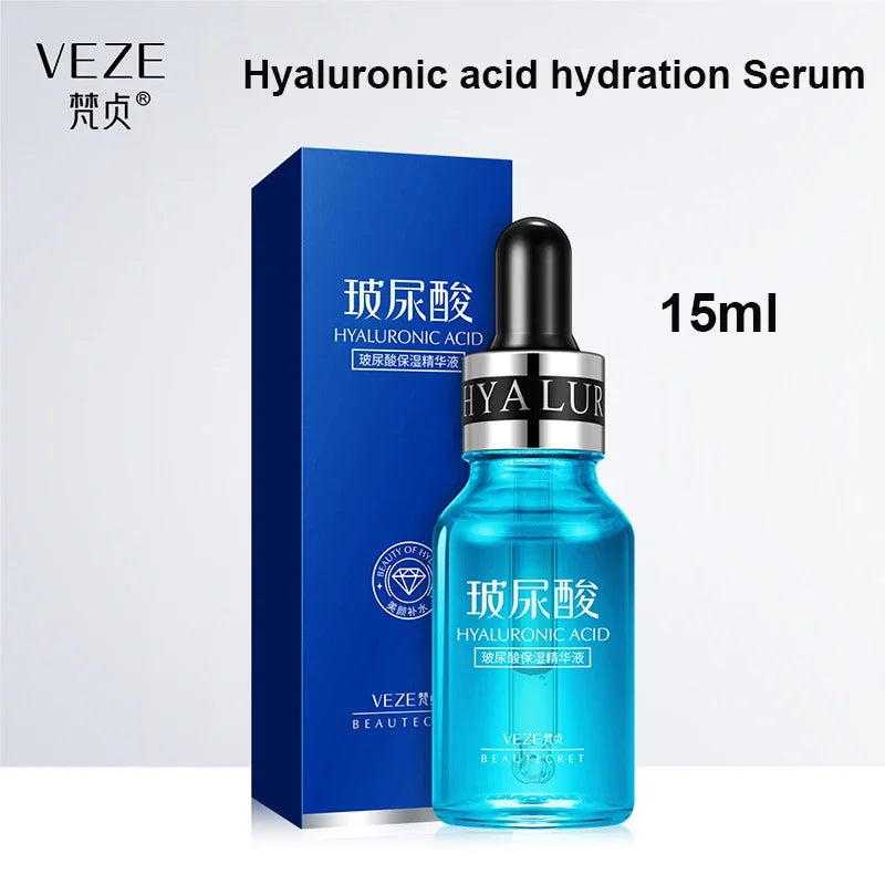 Hyaluronic Acid Face Serum Moisturizing
Shrink Pores Remove Fine Lines Anti-Wrinkle Snail Whiten Caviar Anti-aging Face Essence