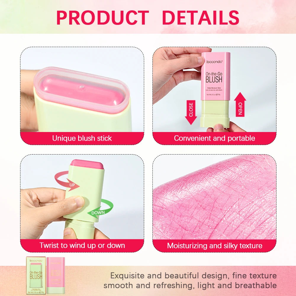 pixiBlush Cosmetic Blush Long lasting Matte Stick