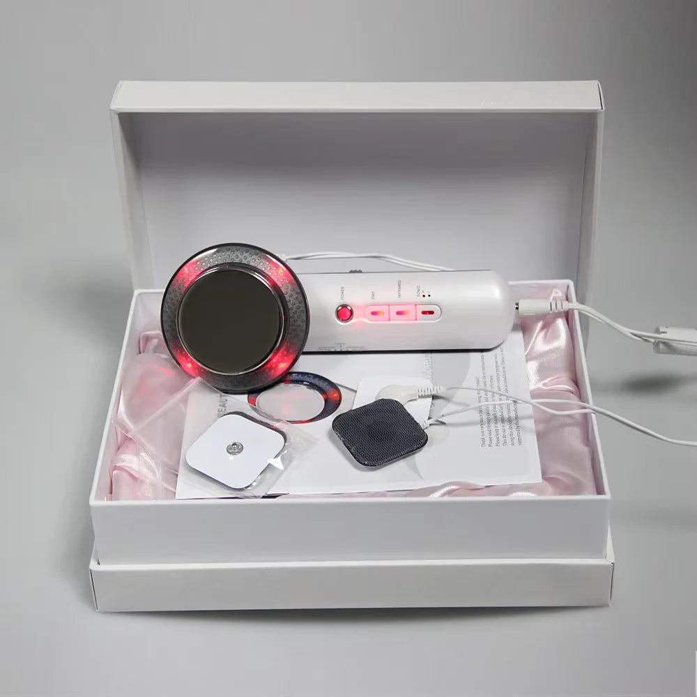 3 in 1 Cavitation Ultrasonic Machine Weight Loss
Microcurrent EMS Body Slimming Massager Fat Burner Cream Gel