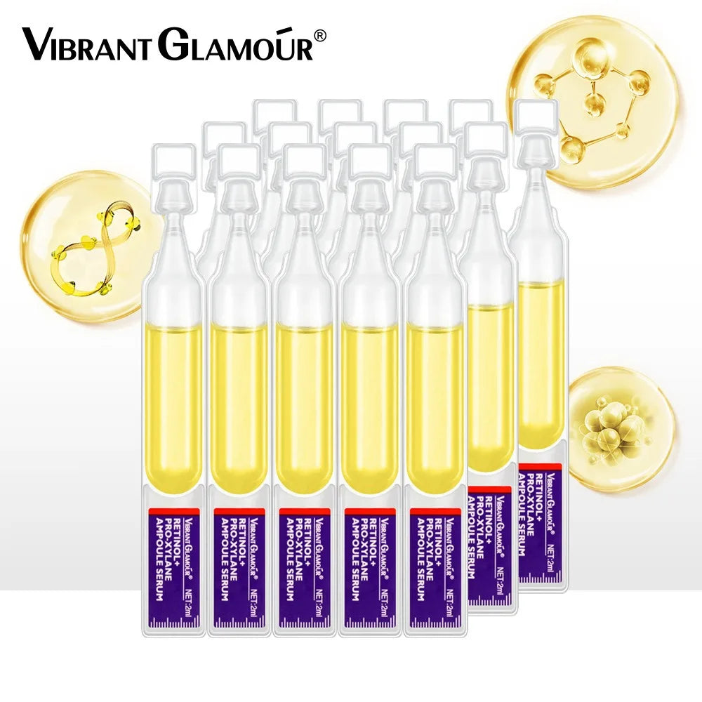 Retinol + Pro-xylane Ampoule serum
Repairs Strengthens The Skin And Diminishes Fine Lines Face Beauty Skin Care 15pcs