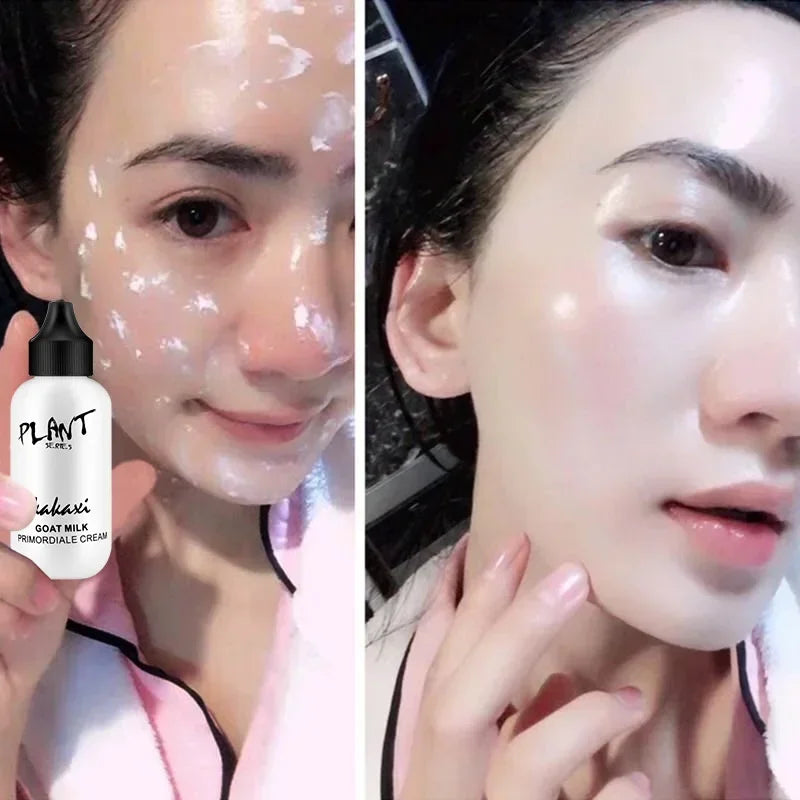 50ml Goat Milk Liquid Foundation Cream Waterproof Oil-control Cover
Acne Base Cream Makeup Moisturize Matte Concealer Cosmetic