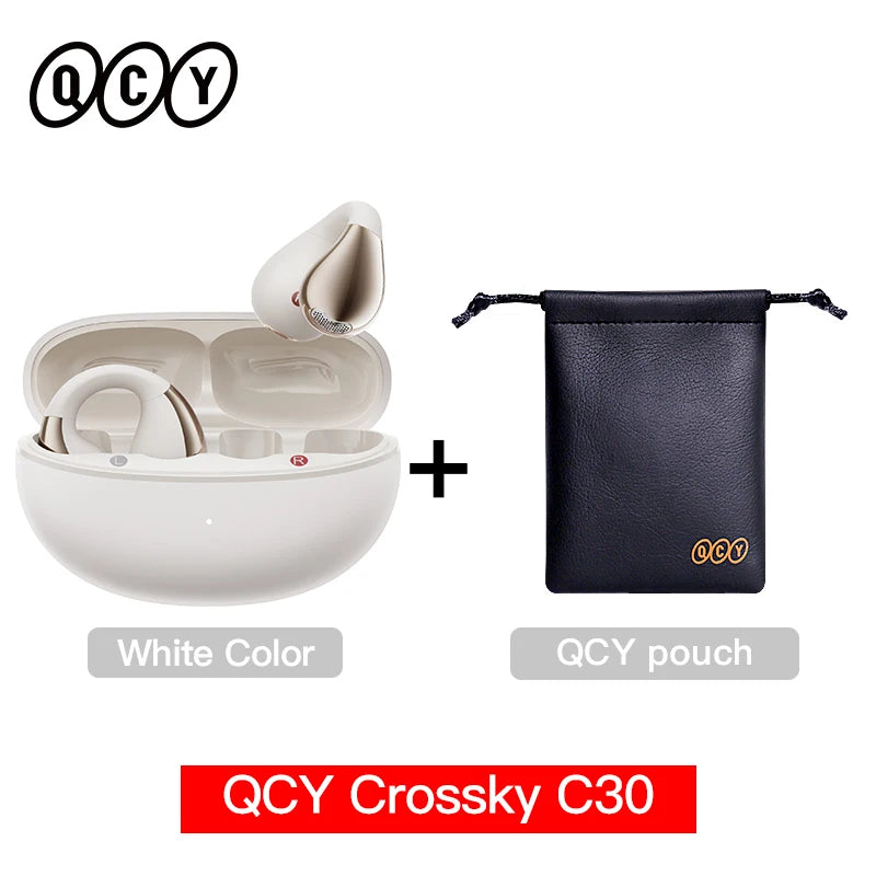 QCY Crossky C30 Wireless Earphones Bluetooth 5.4
Ear clip TWS Sports Earbuds Open Ear Earclip Dual-Connection Headphone