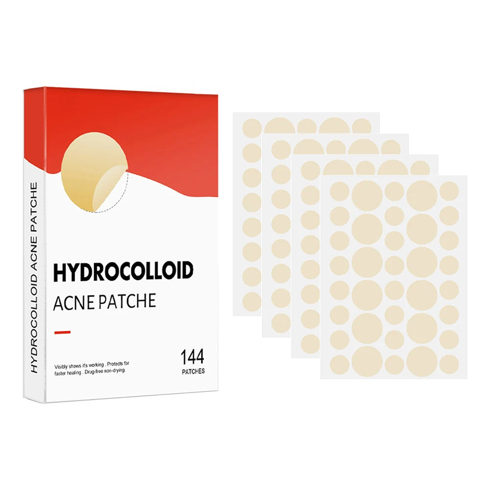 144pcs/set Face Skin Care Acne Pimple Patch 2 Sizes
Invisible Professional Healing Absorbing Spot Sticker