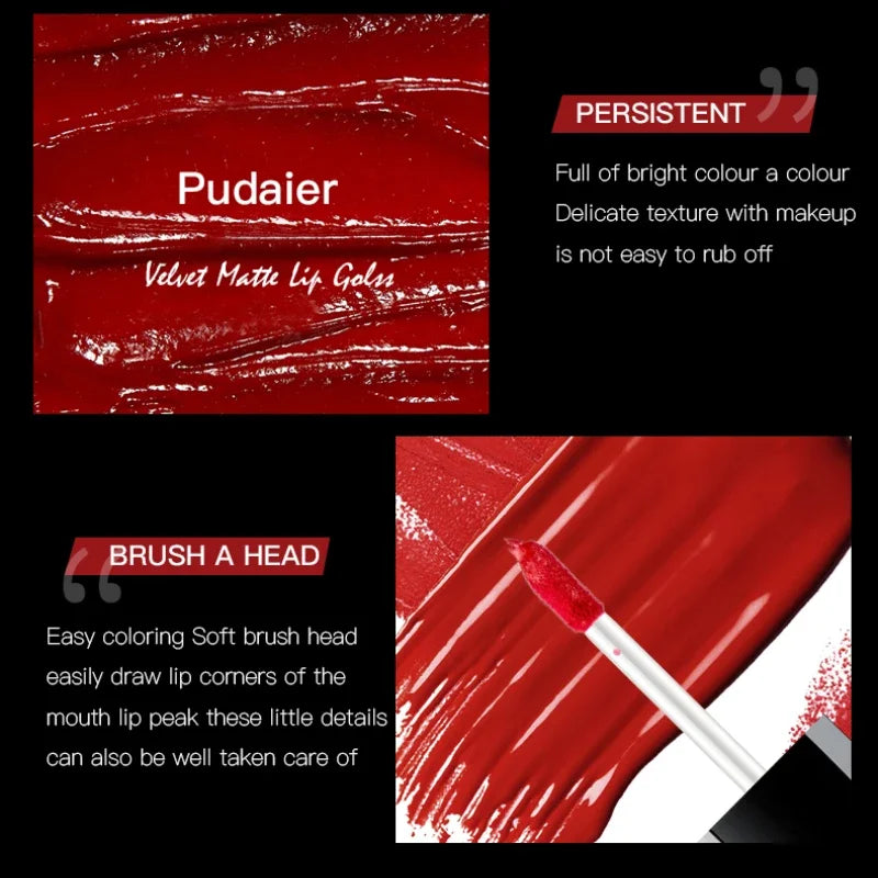 17 Color Sexy Matte Long Lasting Lip gloss Liquid Lipstick