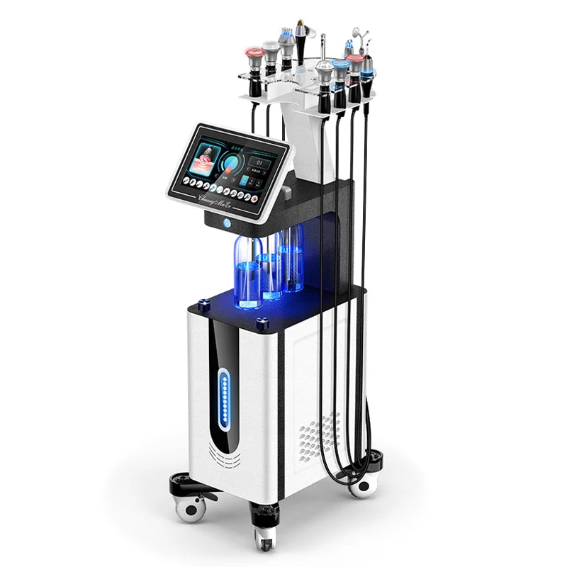 Face Lift Women Aesthetic Beauty Equipment
Bubble Oxygenation Ultrasonic Scrubber Hydrodermabrasion Hydro Facial Machine