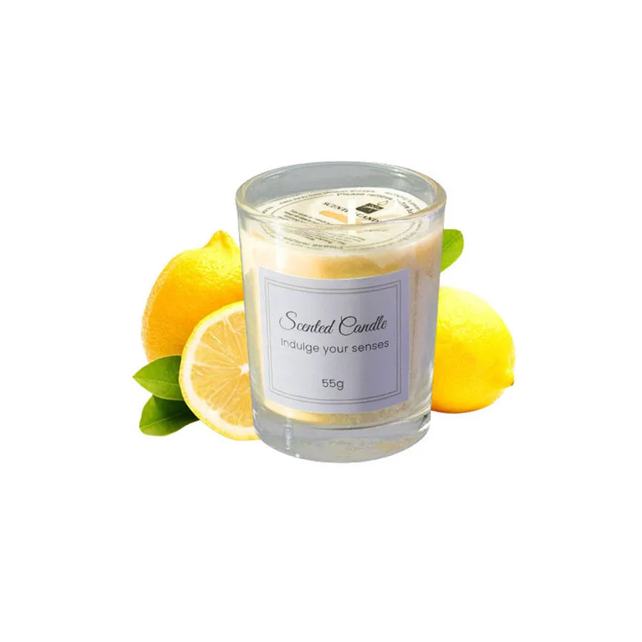 Aromatherapy Candle Premium Gift Box Glass
Handmade Soy Wax Smokeless Creative Aromatherapy Candle