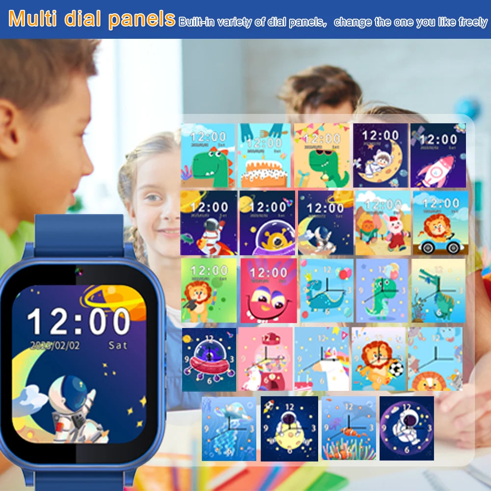 Smart Watch Kids with Puzzle games 300000 pix Camera
Video MP3 music playback for children aged 3 to 12