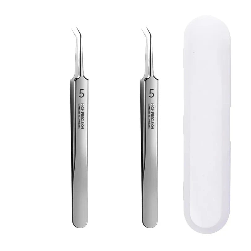 Pimples Blackhead Clip Tweezers Special Blackhead Remove r Acne Needle Tool