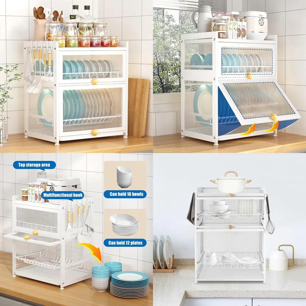 3-tier Drying Kitchen Dish Rack
