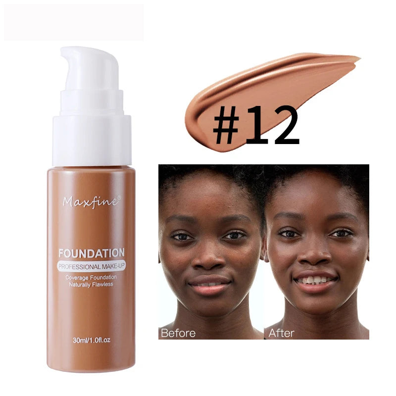 Liquid Foundation Effective Concealer Waterproof Sweat-resistant Makeup